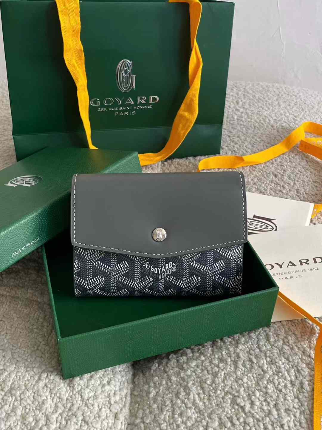 Goyard Saint-Gabriel wallet view 1