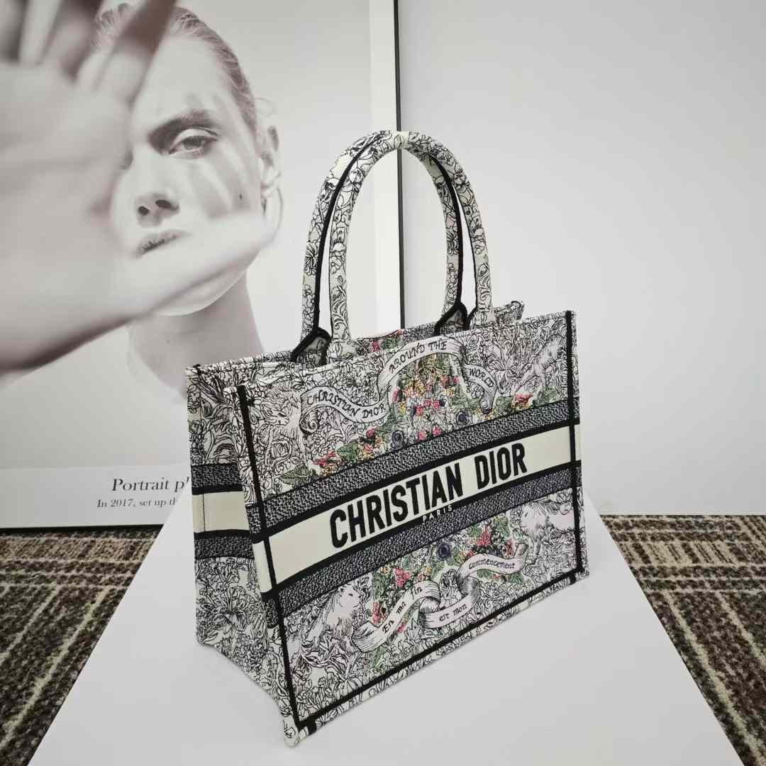 Dior Medium Book Tote view 3