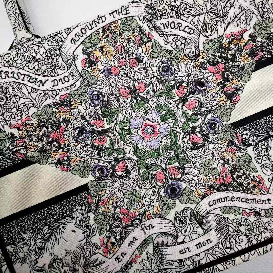 Dior Medium Book Tote view 6