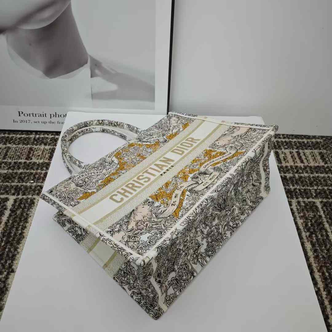 Dior Medium Book Tote view 5