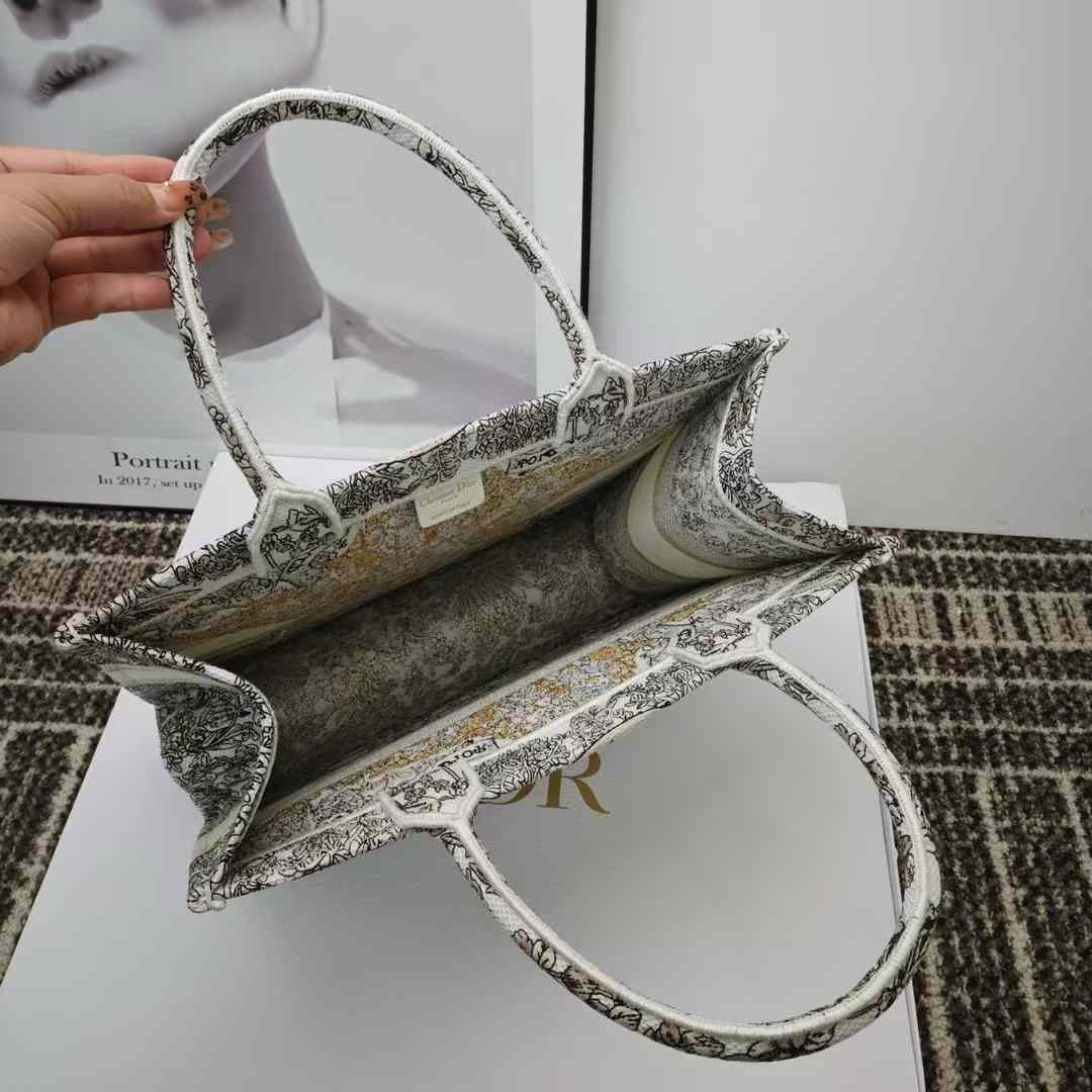 Dior Medium Book Tote view 8