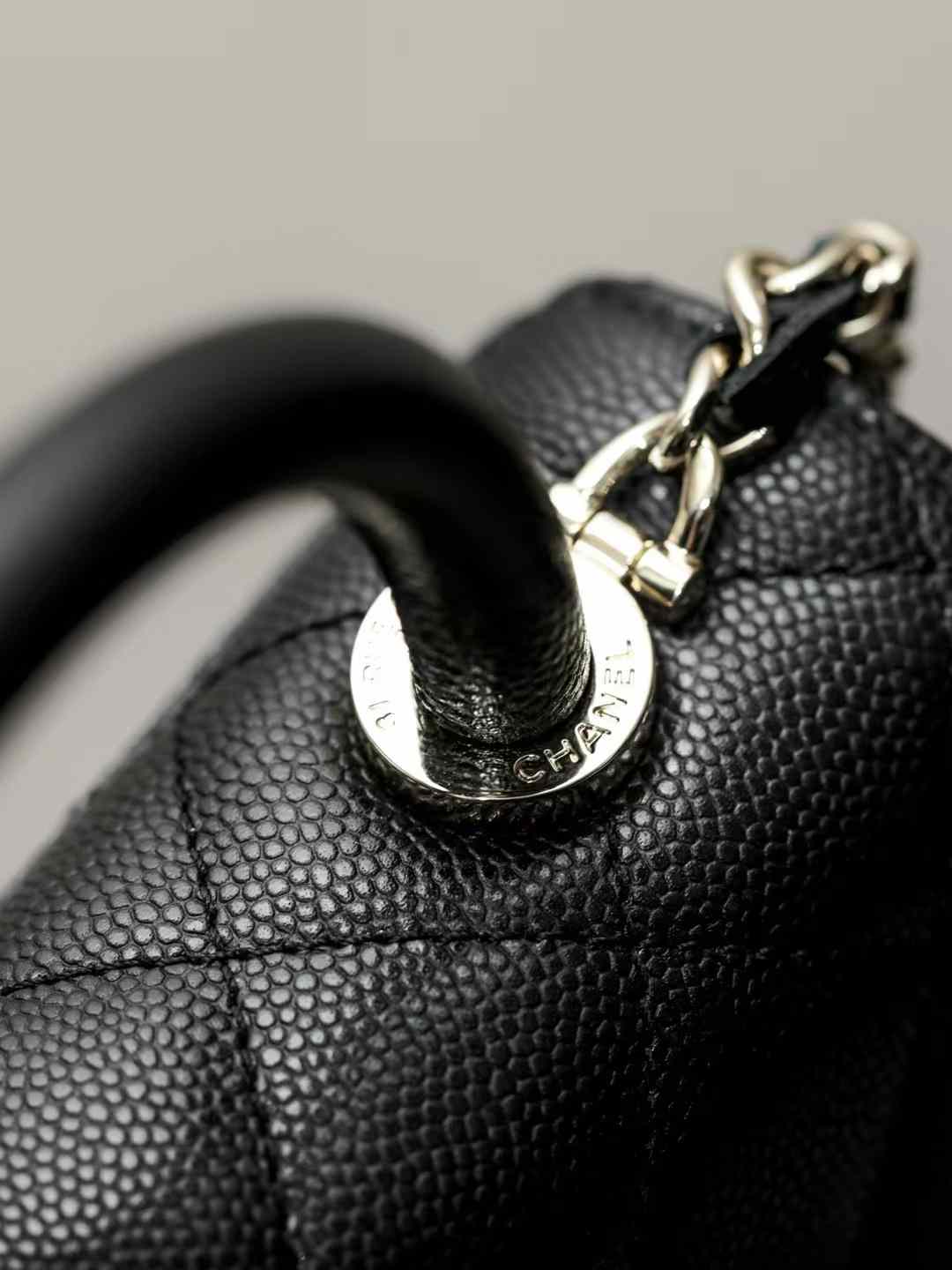 Chanel Mini Flap Bag With Top Handle view 5