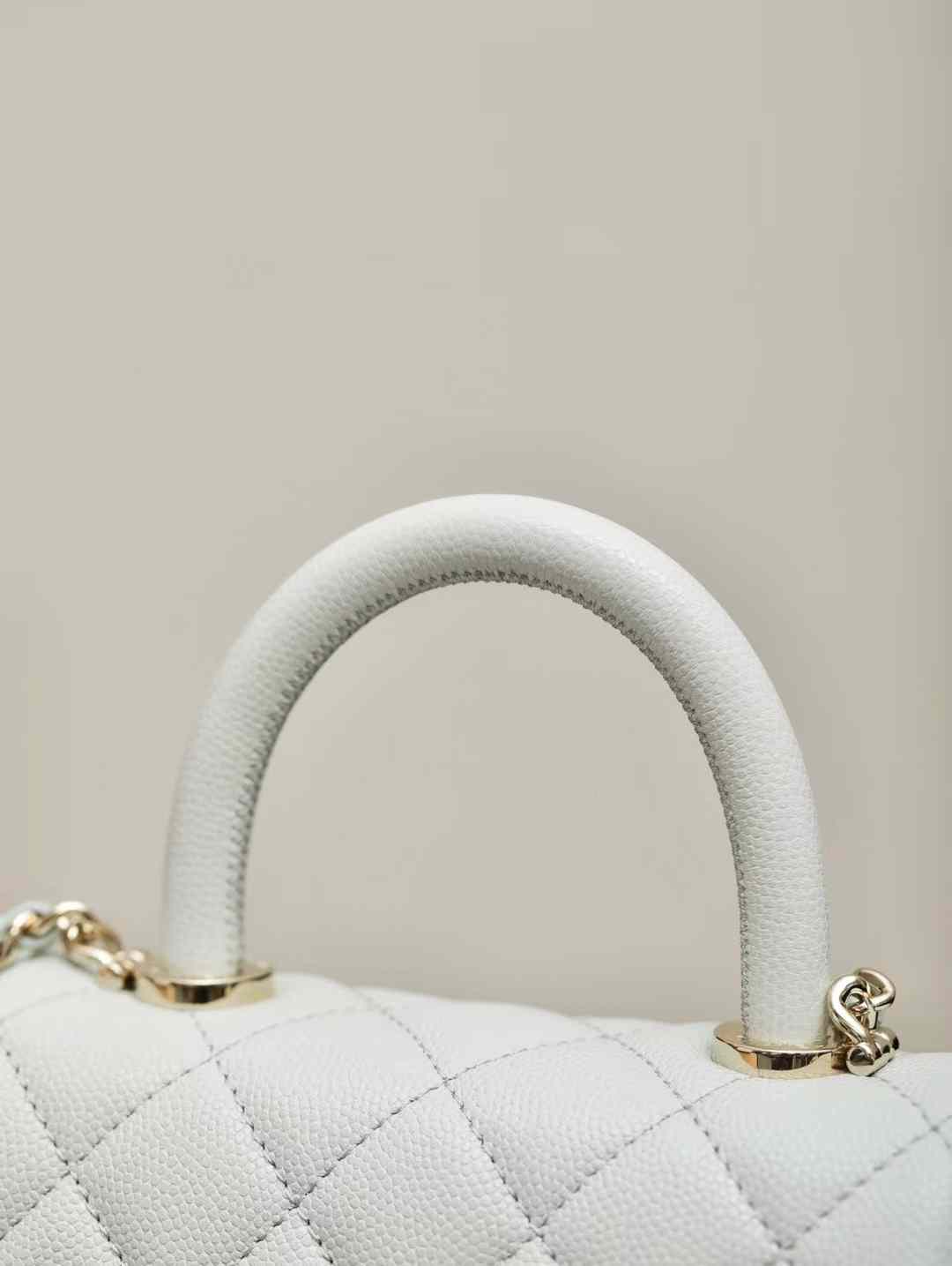 Chanel Mini Flap Bag With Top Handle view 6