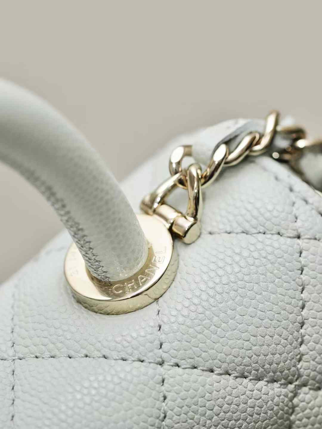 Chanel Mini Flap Bag With Top Handle view 7