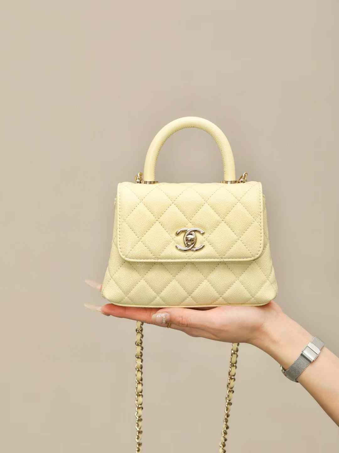 Chanel Mini Flap Bag With Top Handle view 1
