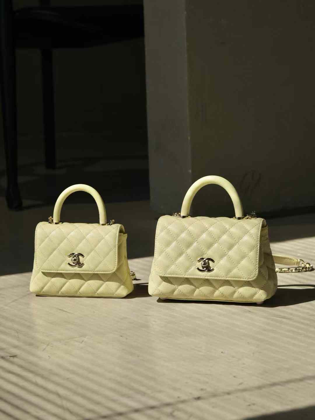 Chanel Mini Flap Bag With Top Handle view 10