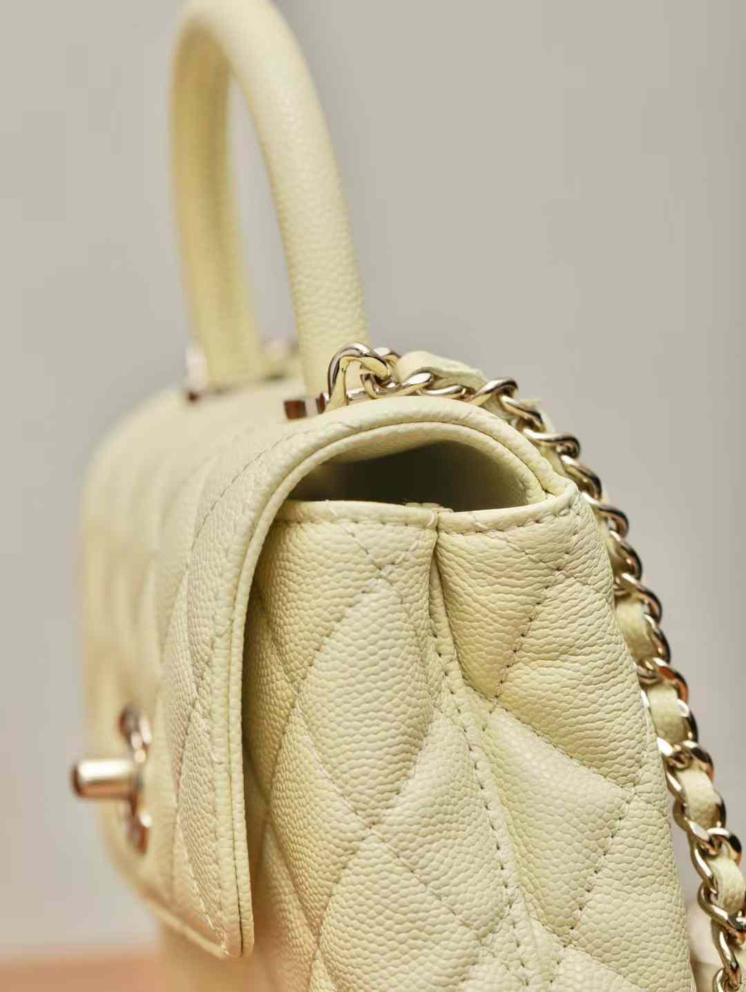 Chanel Mini Flap Bag With Top Handle view 5