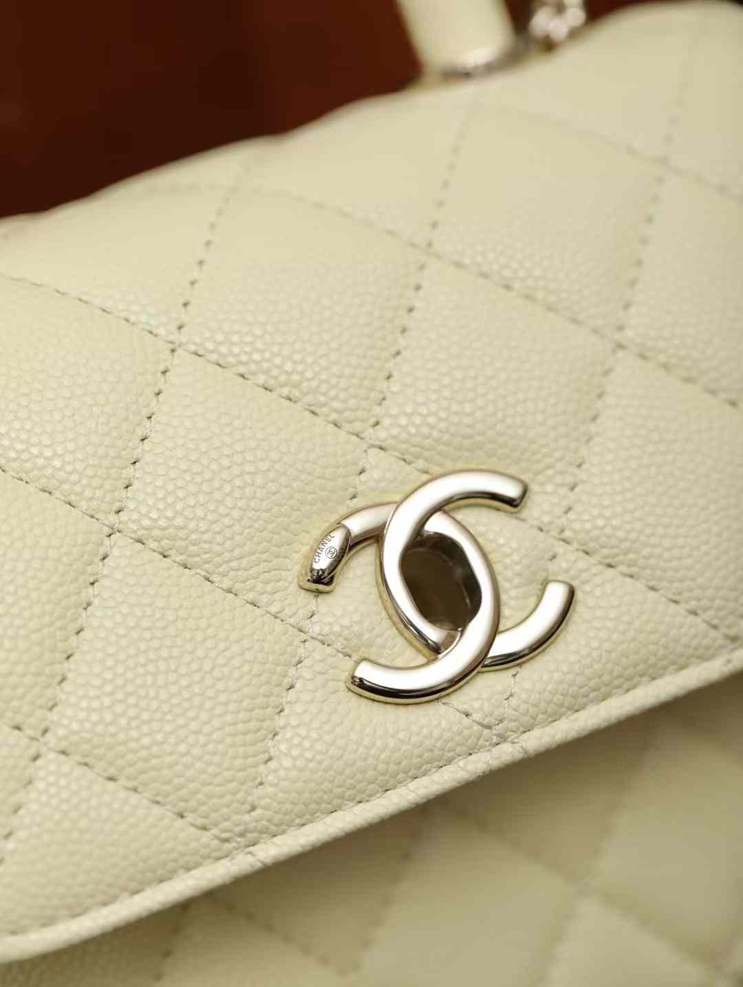 Chanel Mini Flap Bag With Top Handle view 9