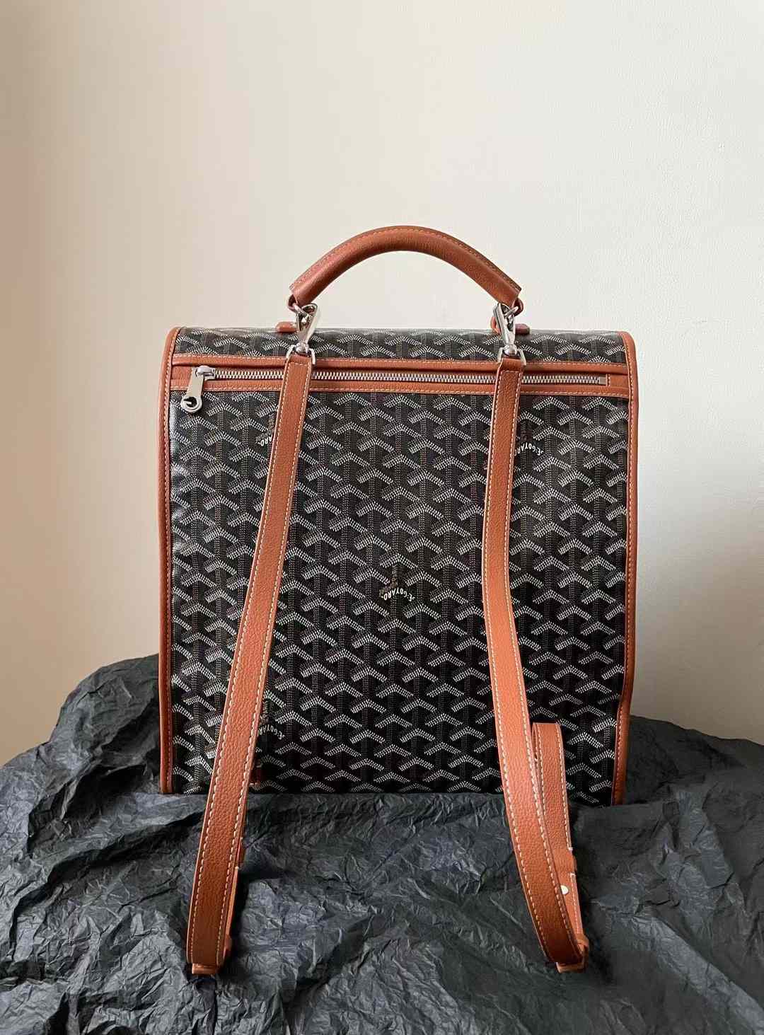 Goyard Saint Léger Backpack view 3