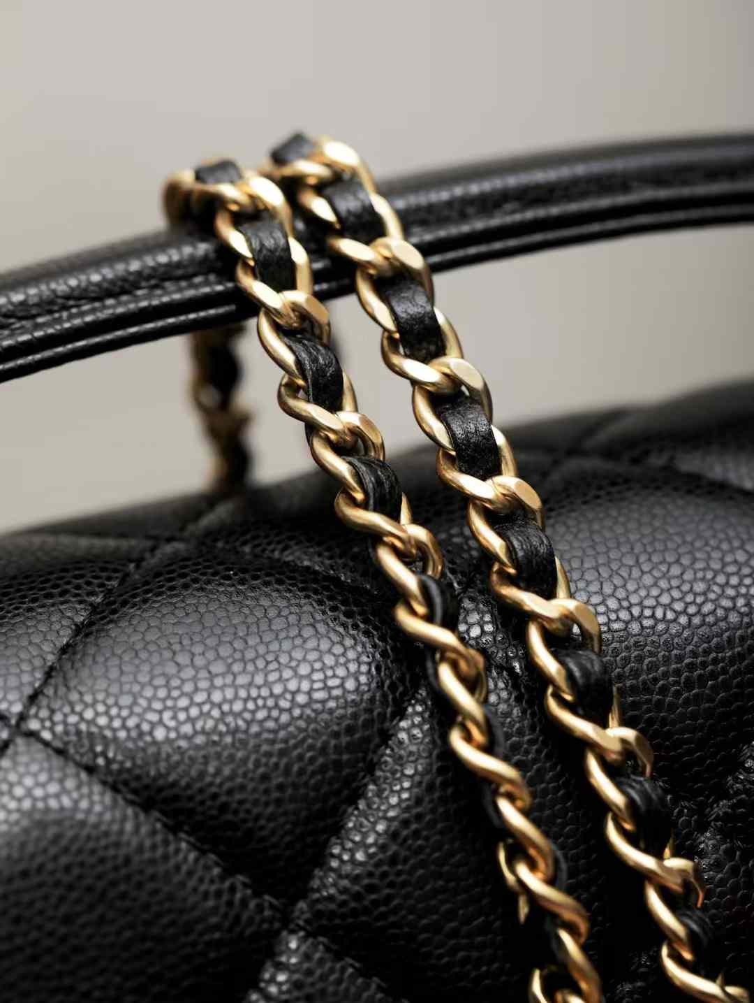Chanel Mini Flap Bag with Top Handle view 5