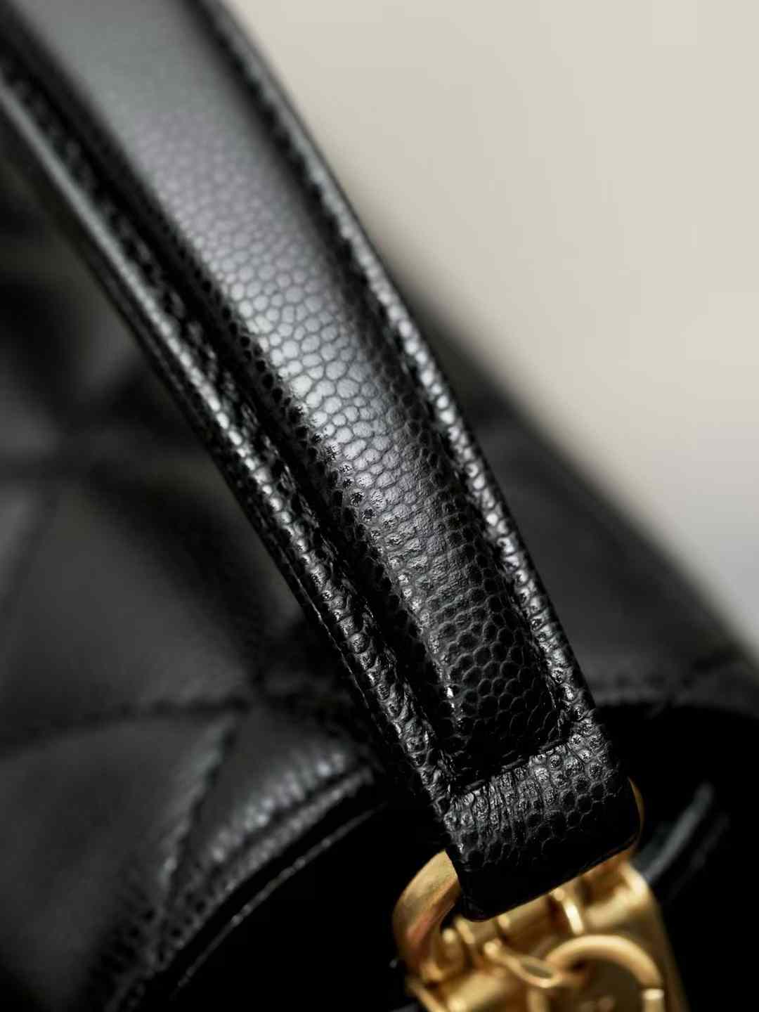 Chanel Mini Flap Bag with Top Handle view 6