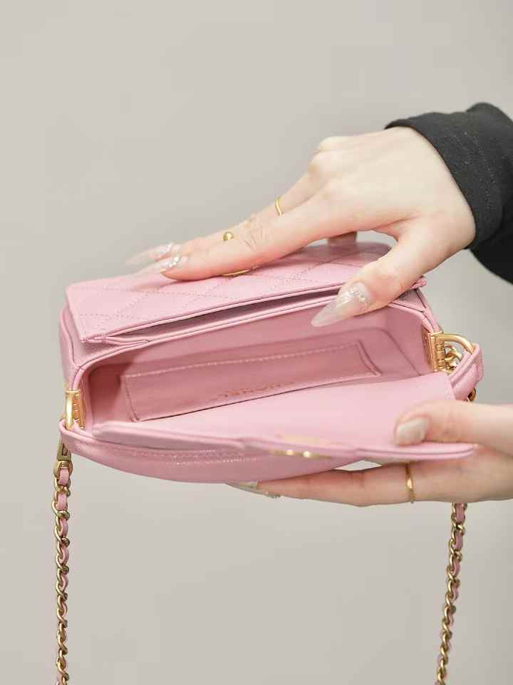 Chanel Mini Flap Bag with Top Handle view 4