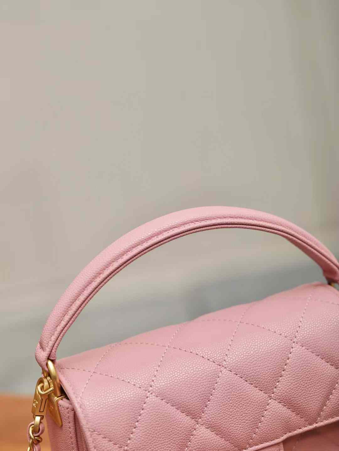 Chanel Mini Flap Bag with Top Handle view 8