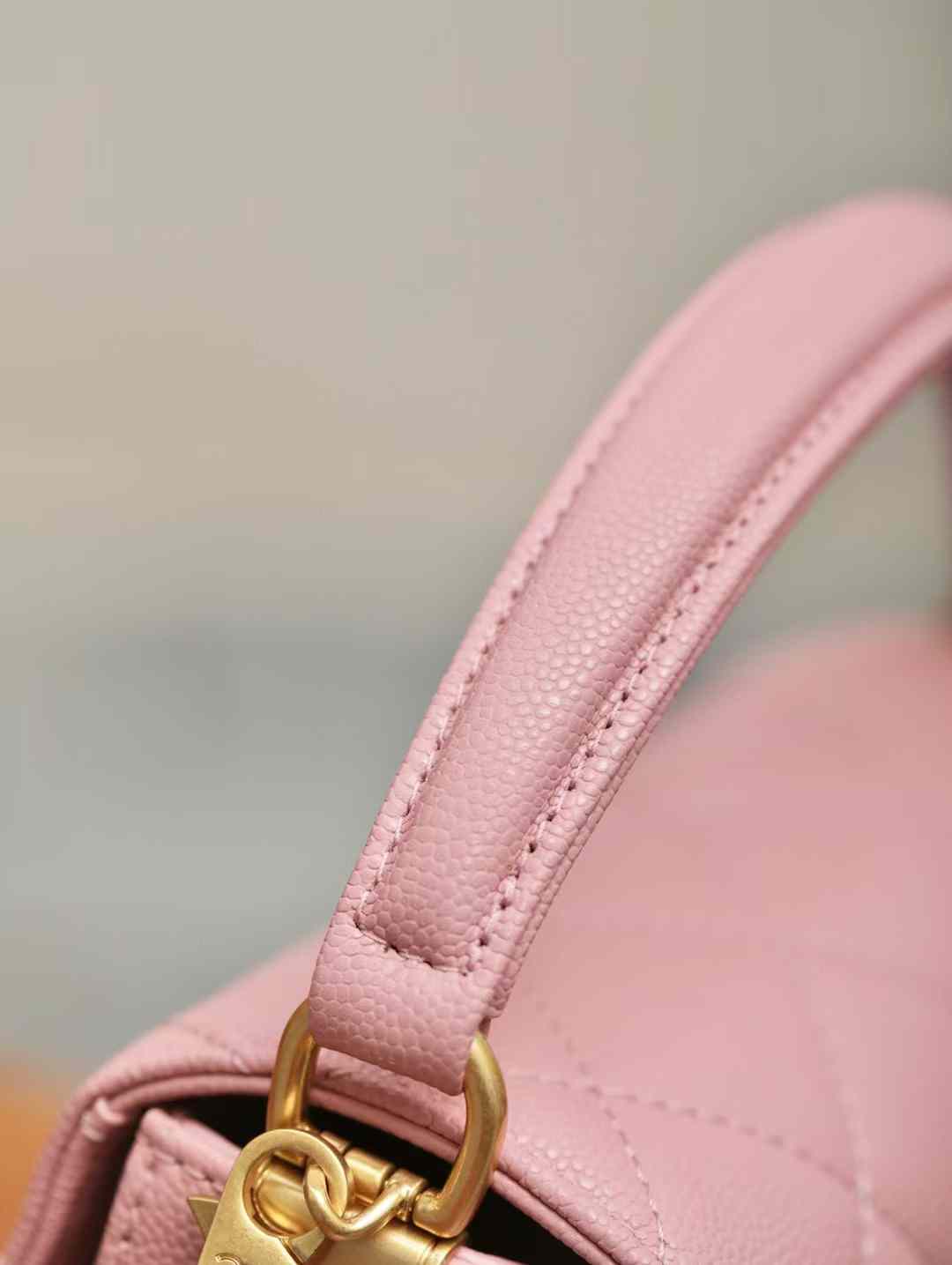 Chanel Mini Flap Bag with Top Handle view 9