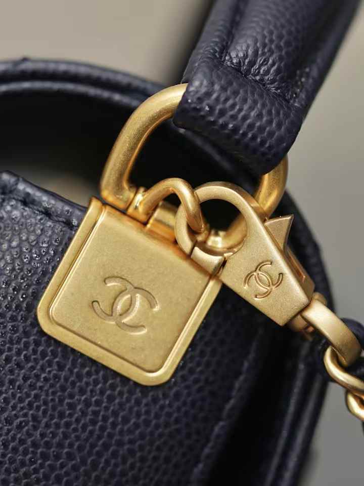 Chanel Mini Flap Bag with Top Handle view 5