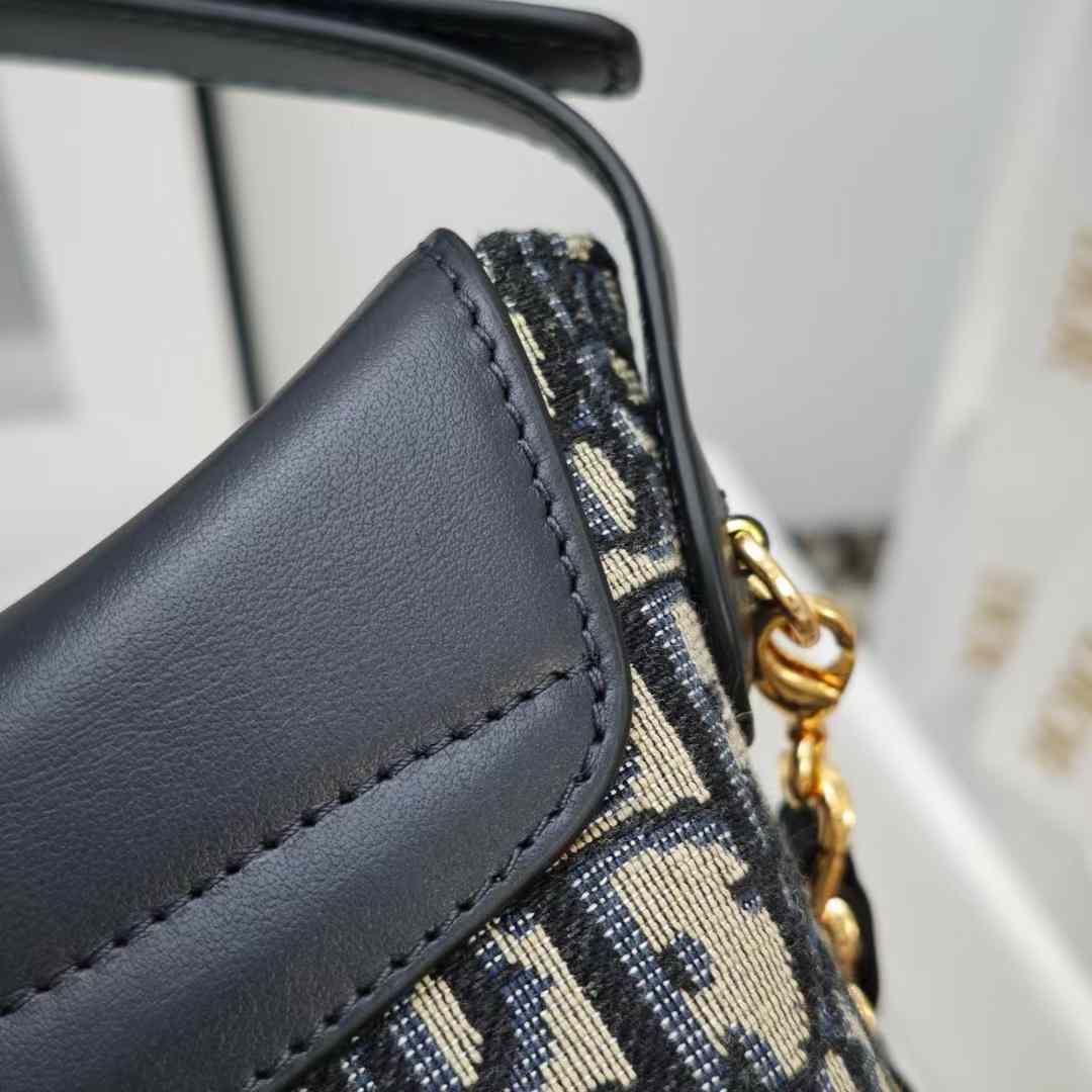 Dior 30 Montaigne Amber Mini Bucket Bag view 4