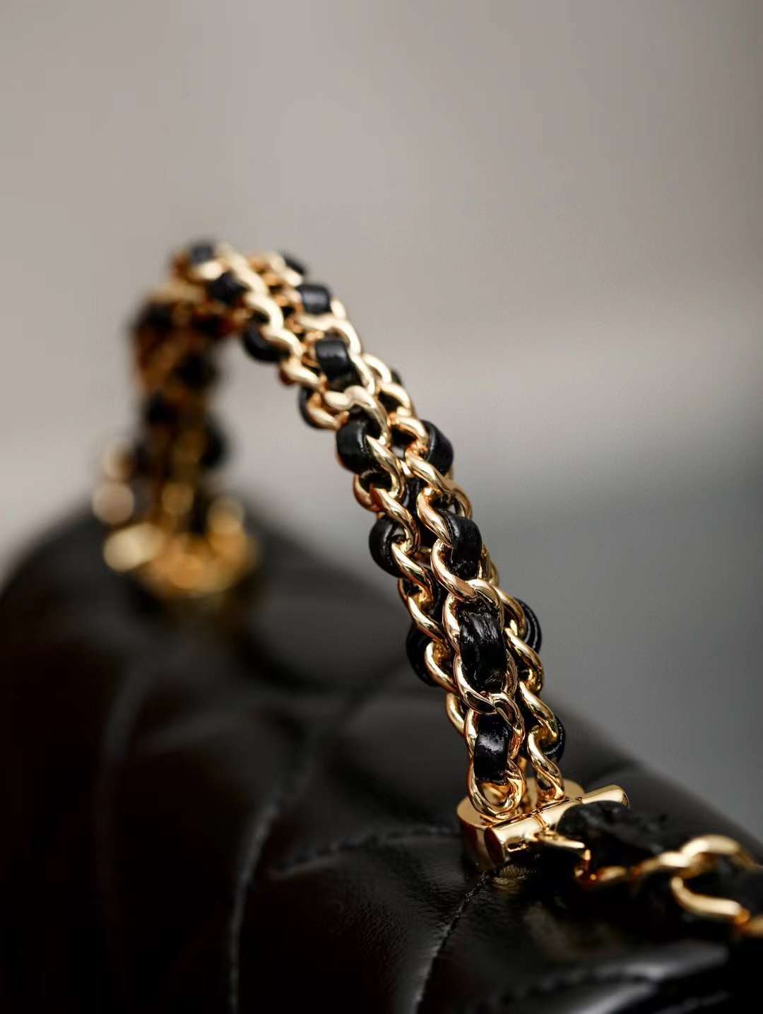 Chanel Mini Flap Bag with Top Handle view 4
