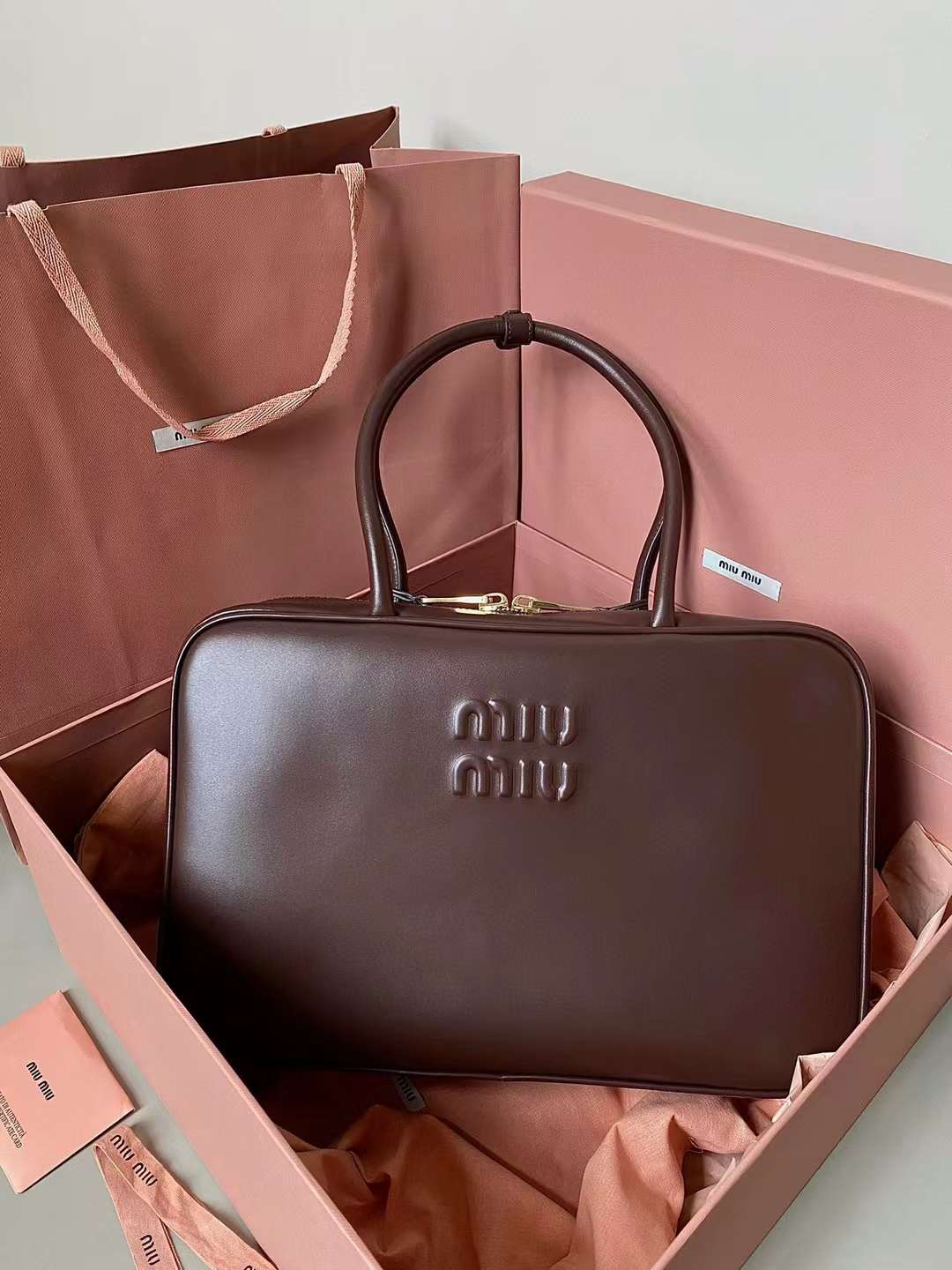 Miu Miu Leather Beau bag view 2