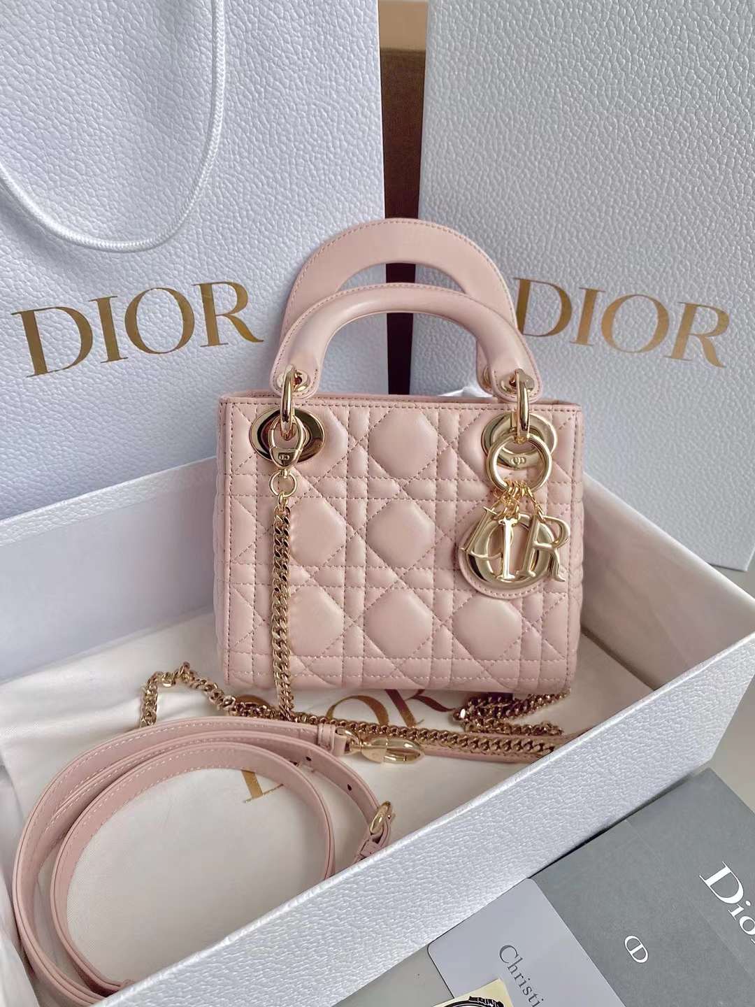 Dior Mini Lady Bag view 2