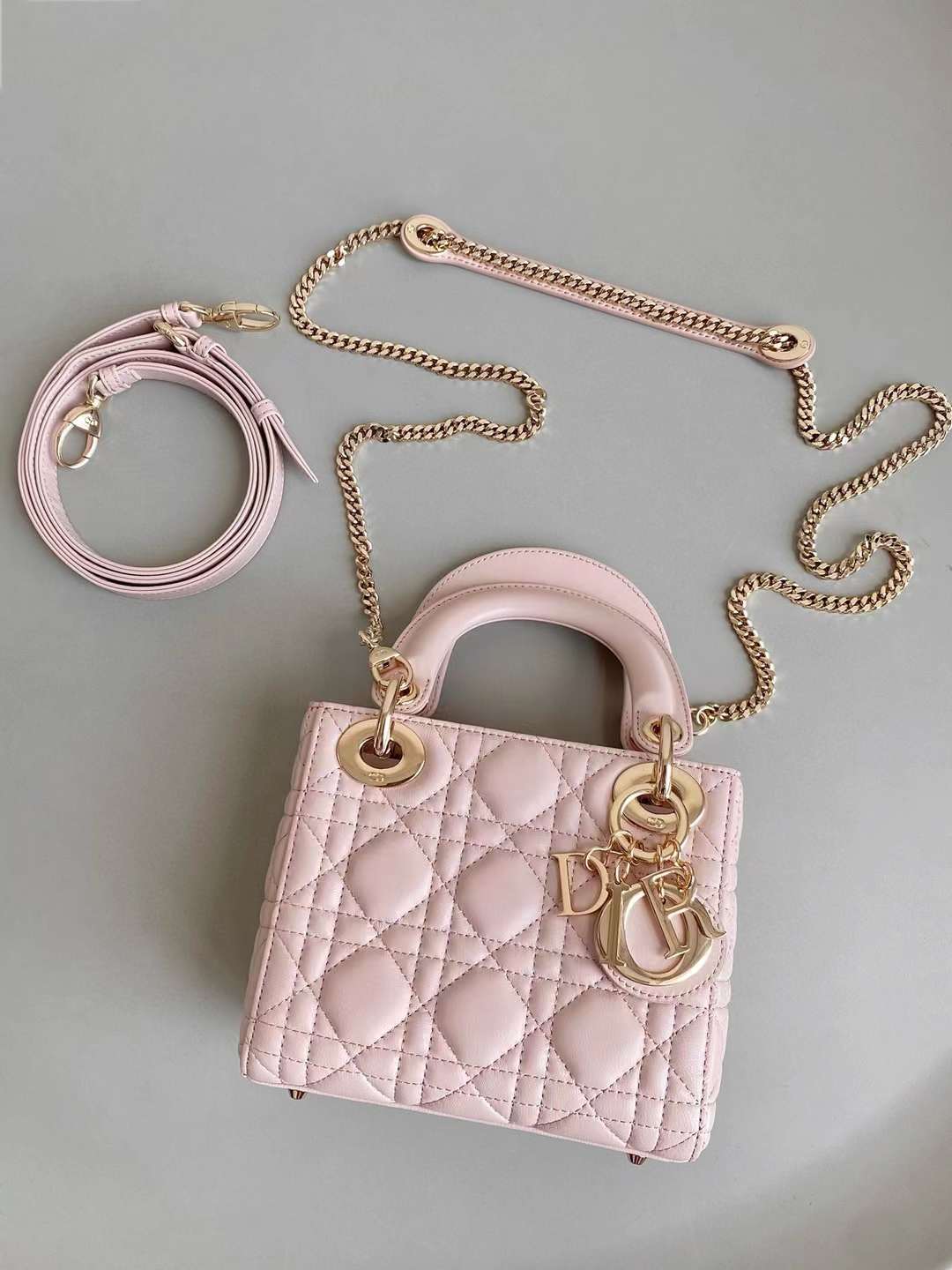 Dior Mini Lady Bag view 3