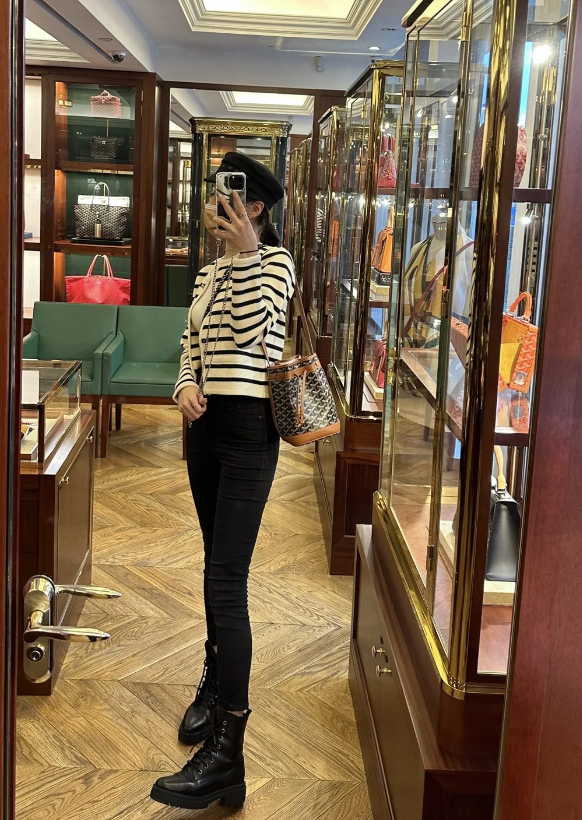 Goyard Petit Flot Bucket Bag view 24