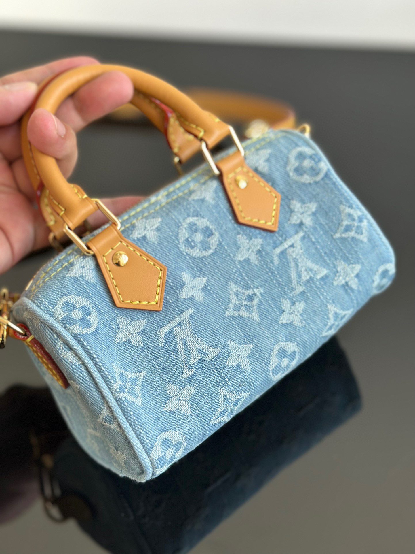 Louis Vuitton NANO SPEEDY handbag view 8