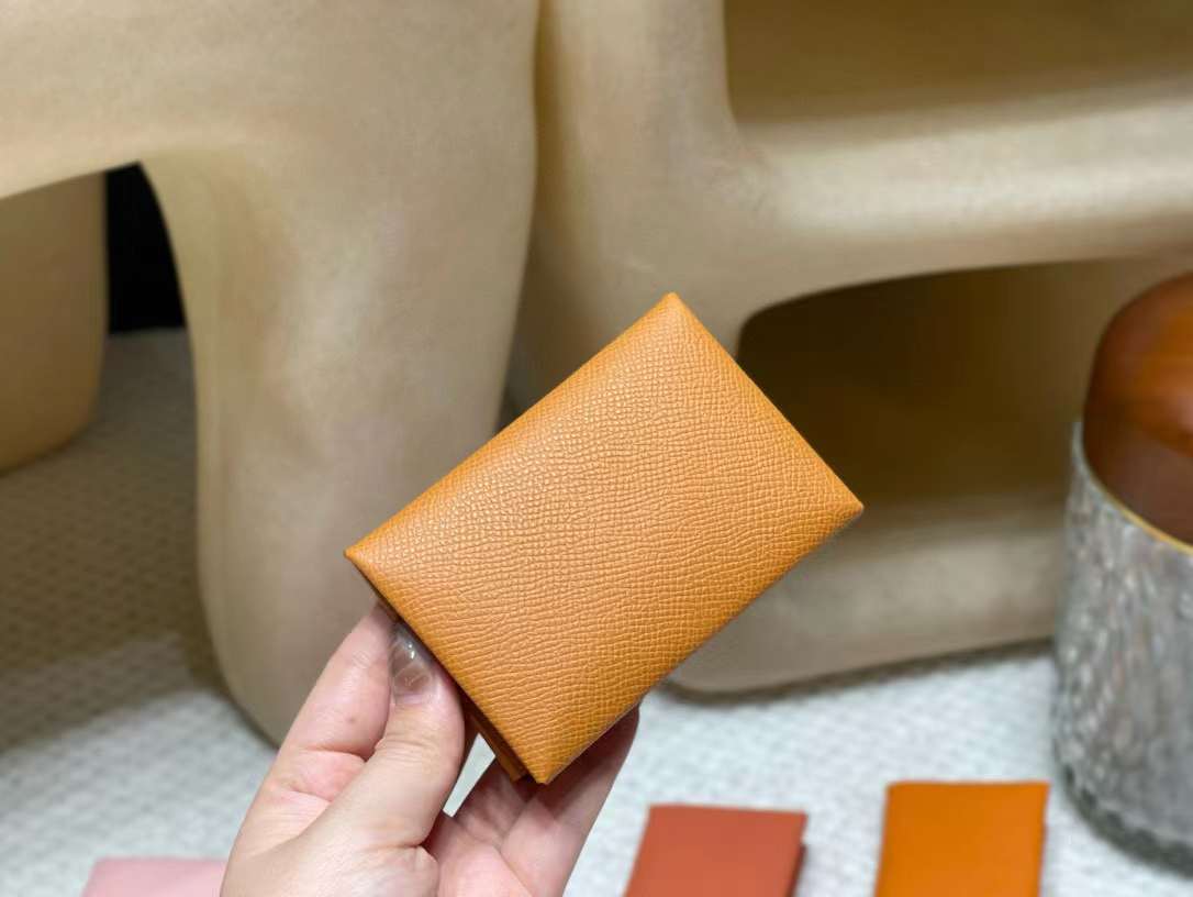 Hermès Calvi Duo Compact card holder view 1