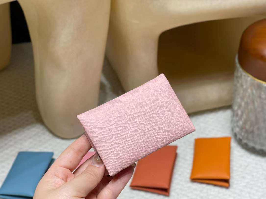 Hermès Calvi Duo Compact card holder view 5