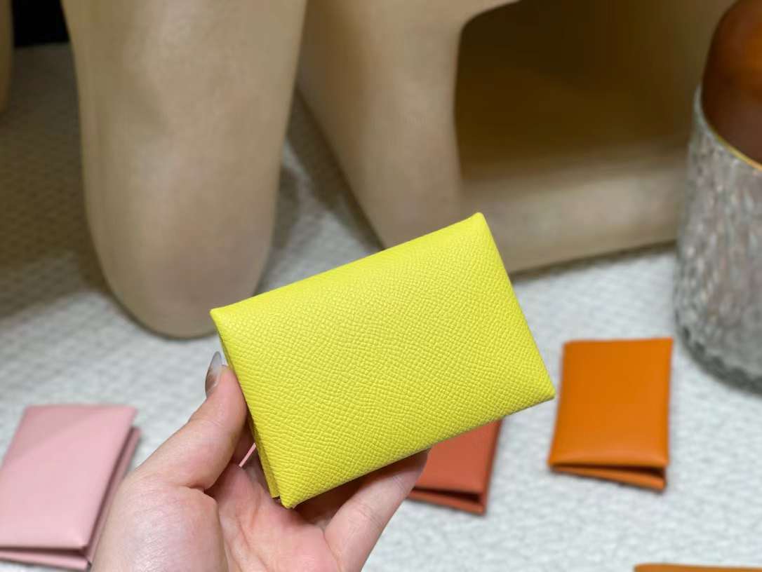 Hermès Calvi Duo Compact card holder view 8