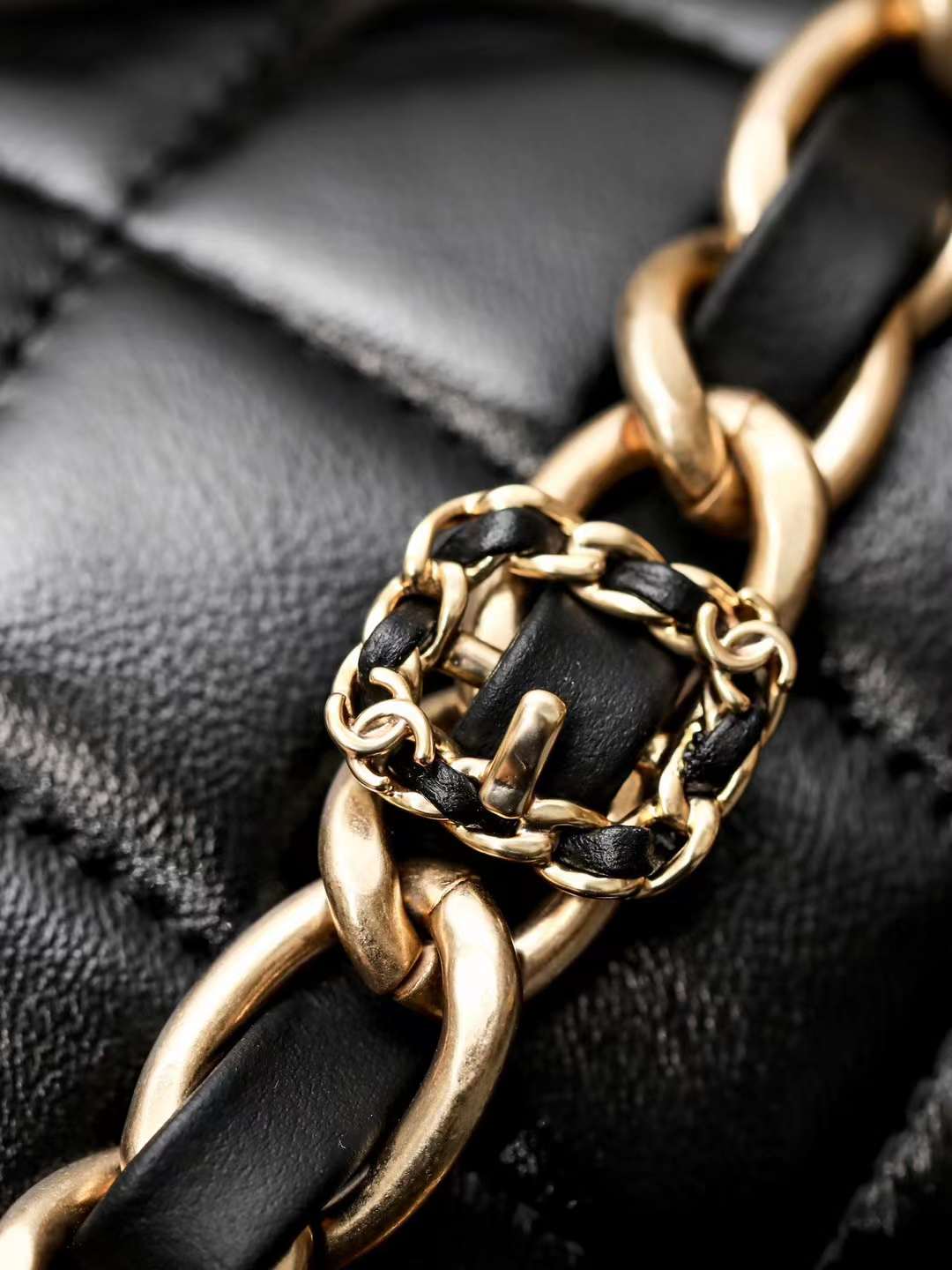 Chanel Mini Flap Bag with Top Handle view 6