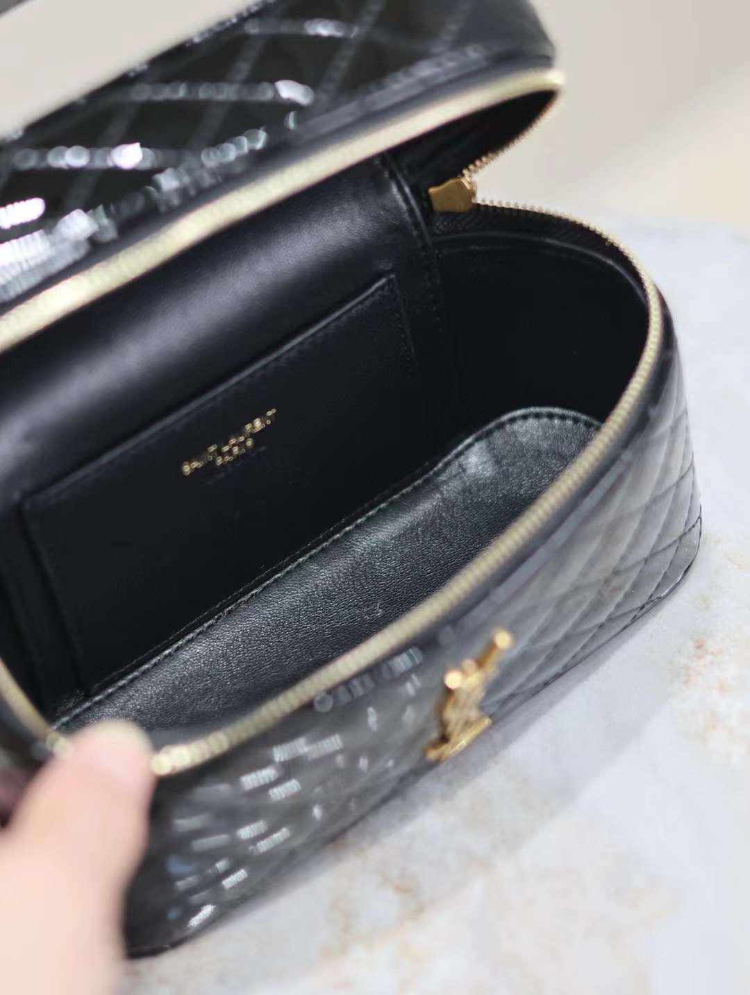 Saint Laurent GABY vanity bag in lambskin view 6