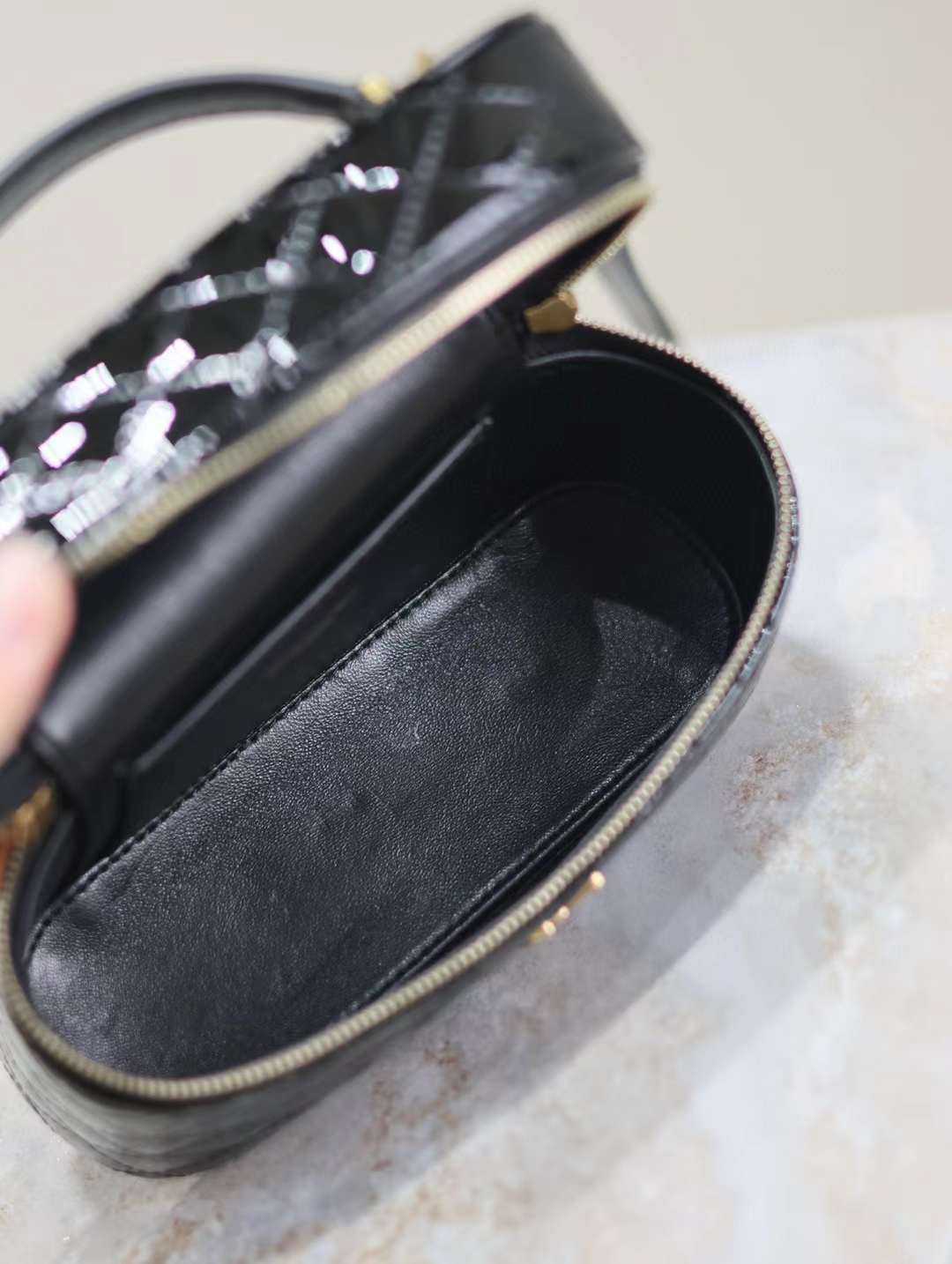 Saint Laurent GABY vanity bag in lambskin view 7