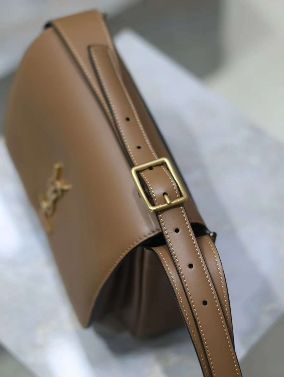 Saint Laurent NIKI besace in leather view 4