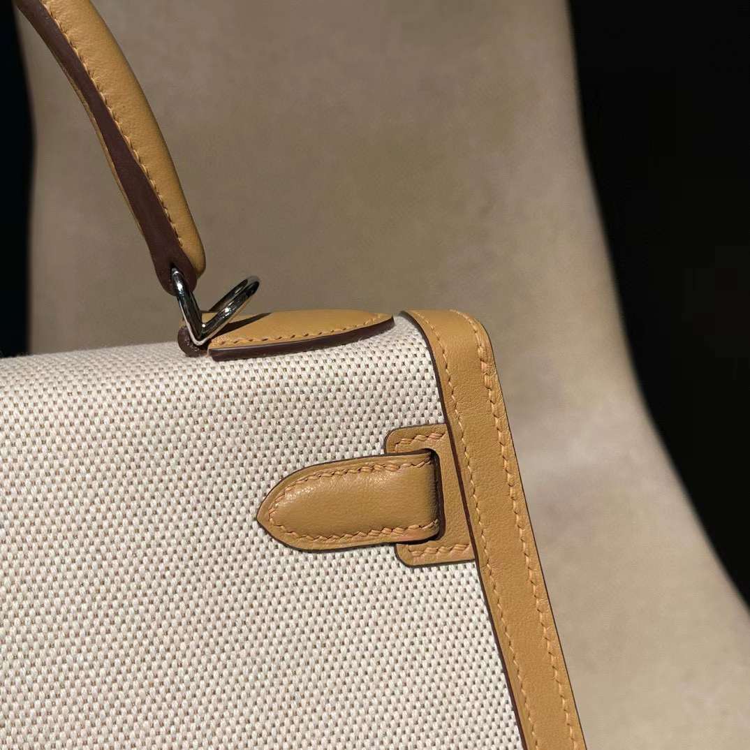 Hermès Kelly 28 Toile H 4b view 7