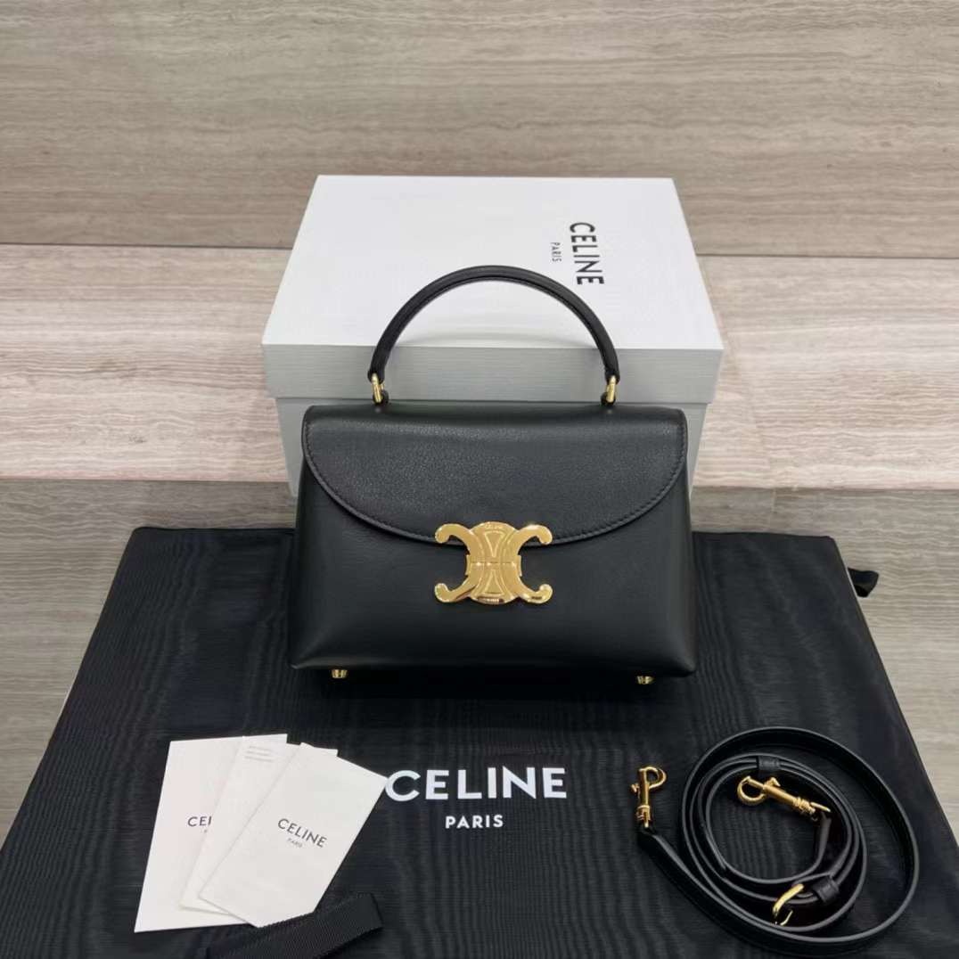Celine Medium Nino Bag In Supple Calfskin view 1