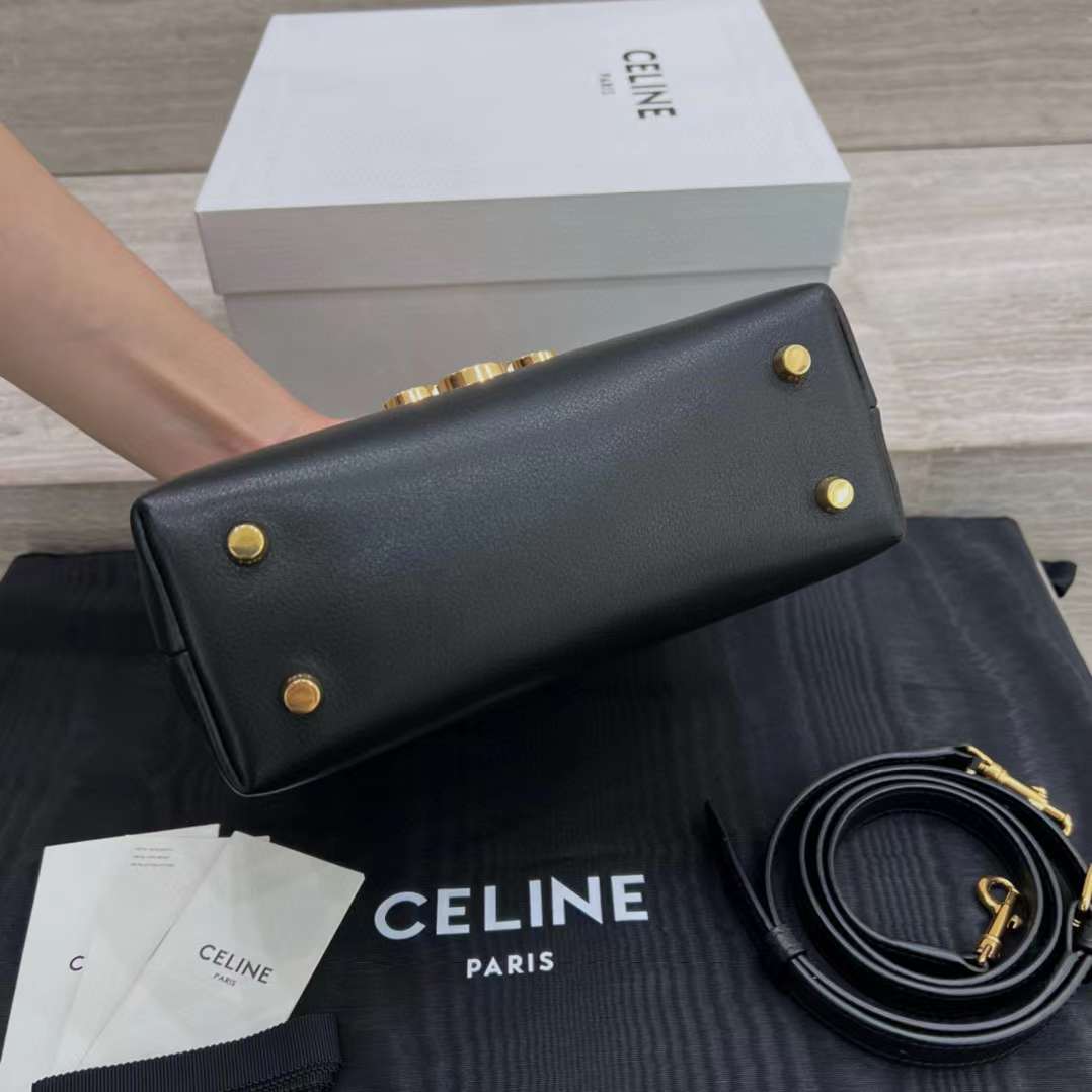 Celine Medium Nino Bag In Supple Calfskin view 3