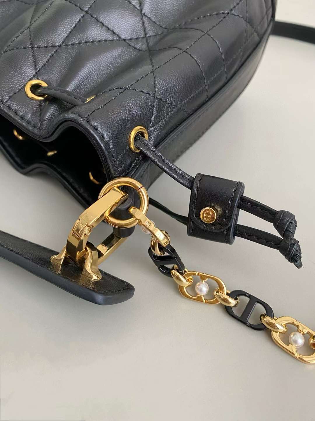 Dior MINI Jolie Bucket Bag view 4