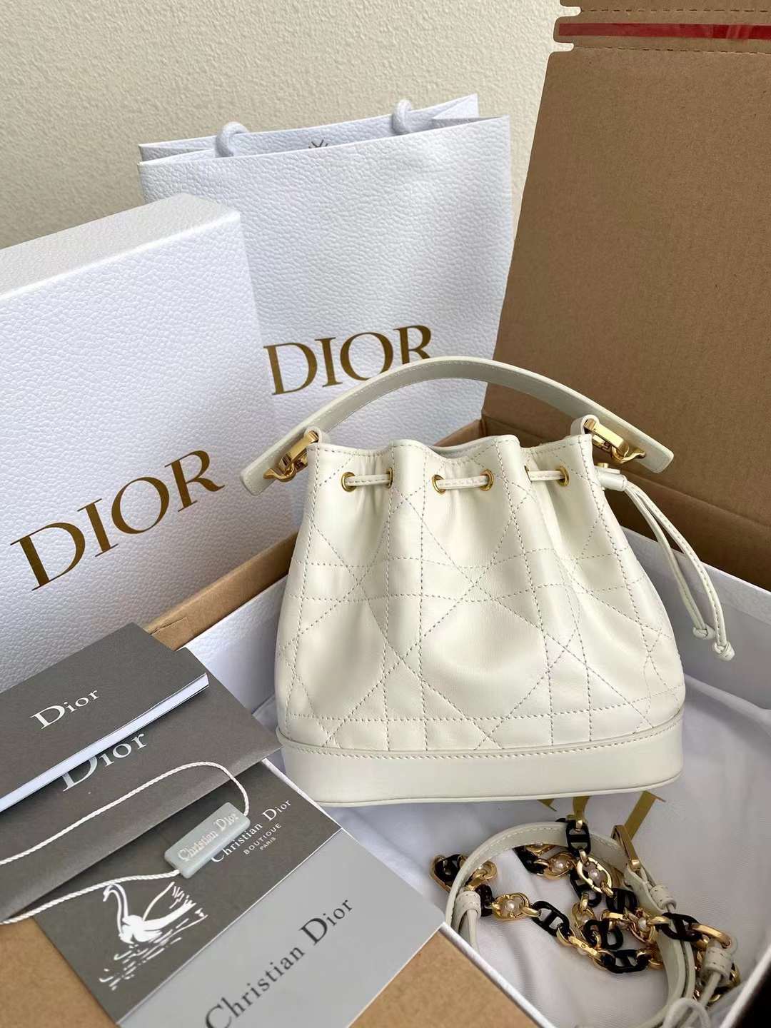 Dior MINI Jolie Bucket Bag view 1