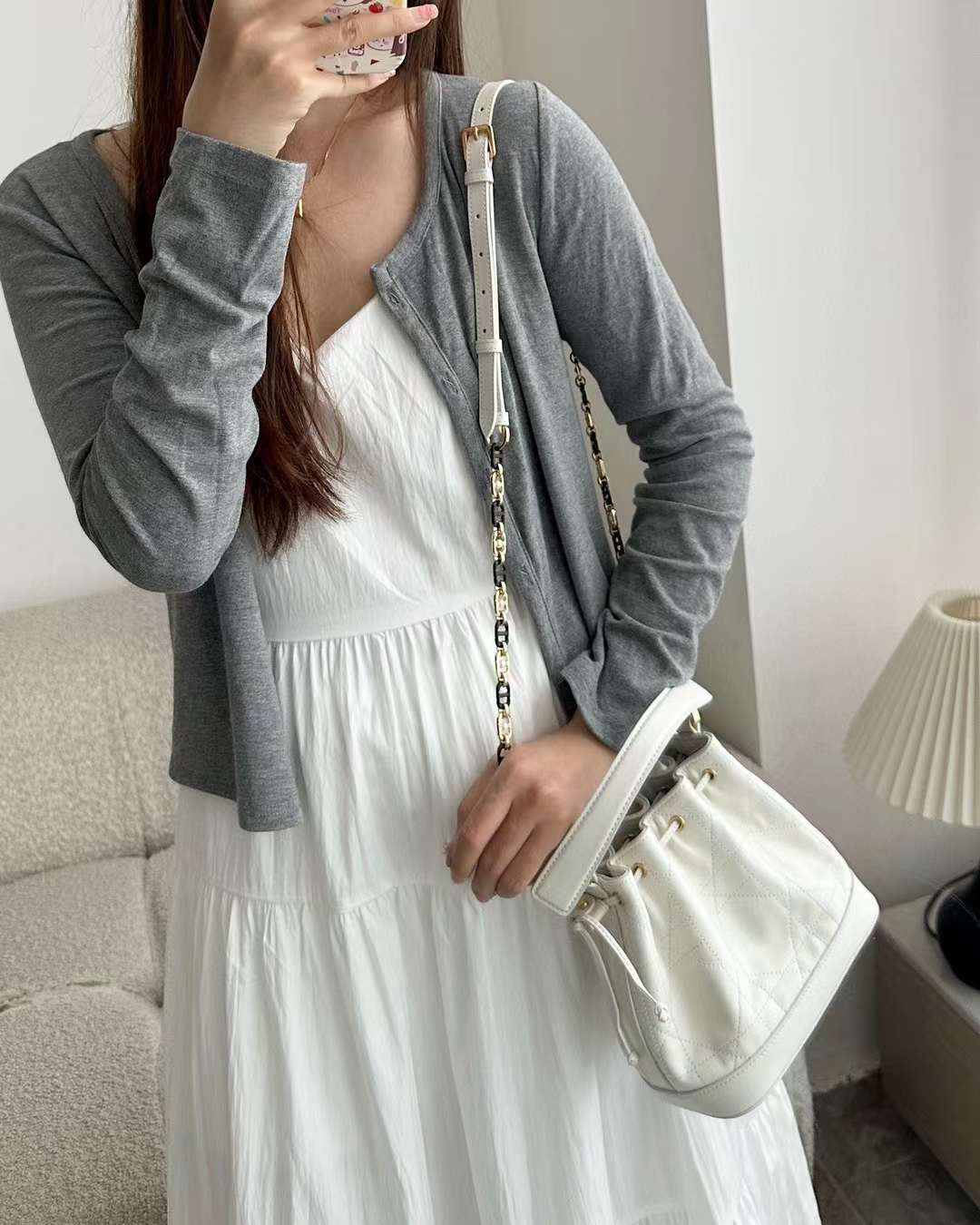 Dior MINI Jolie Bucket Bag view 2