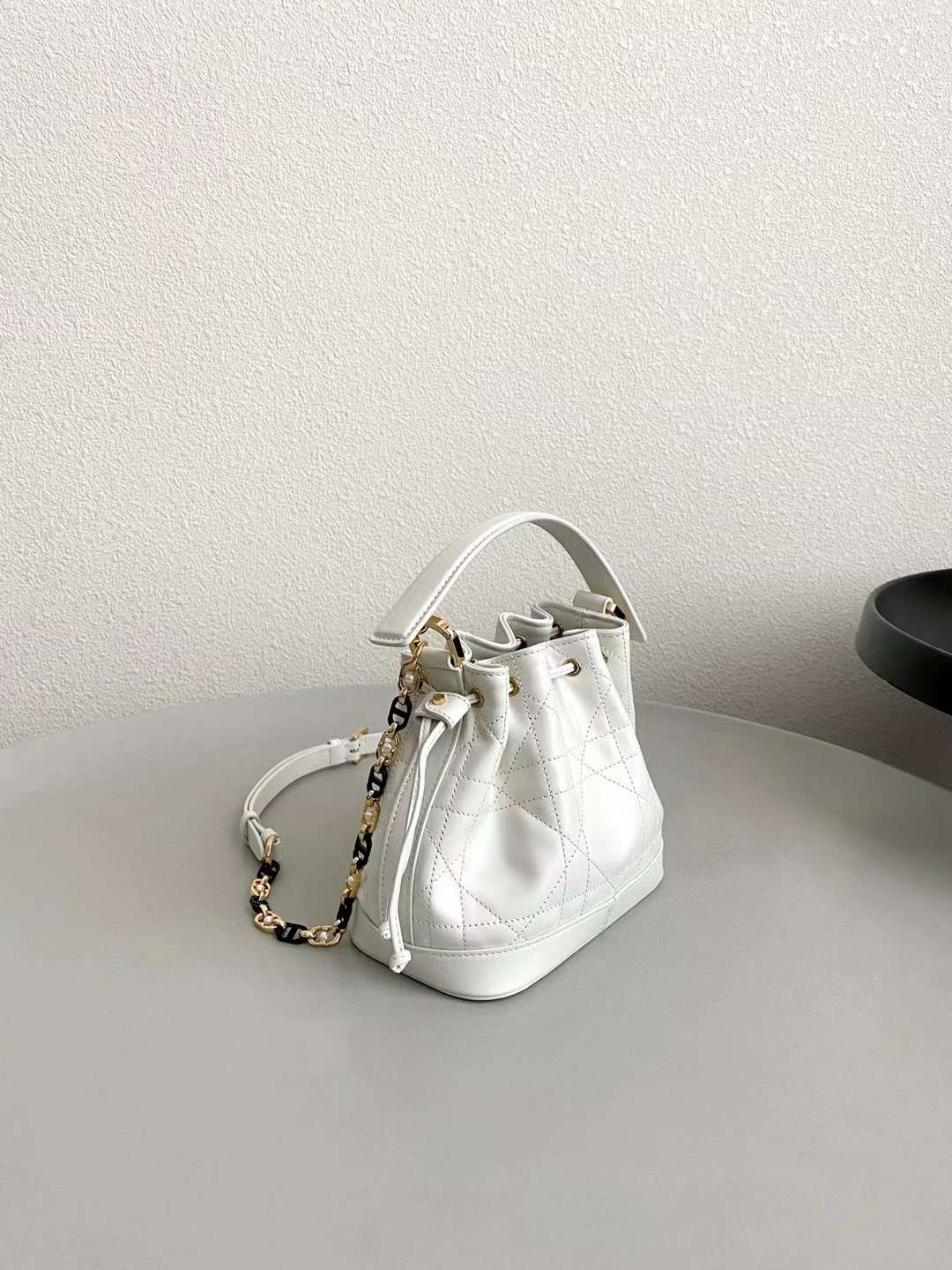 Dior MINI Jolie Bucket Bag view 3