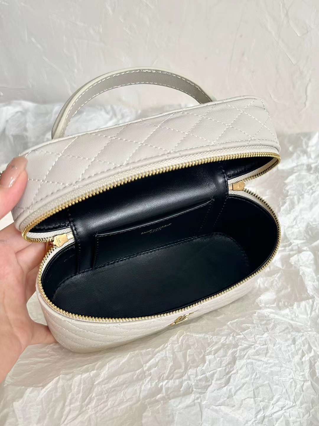 Saint Laurent Mini Gaby Vanity Bag view 8
