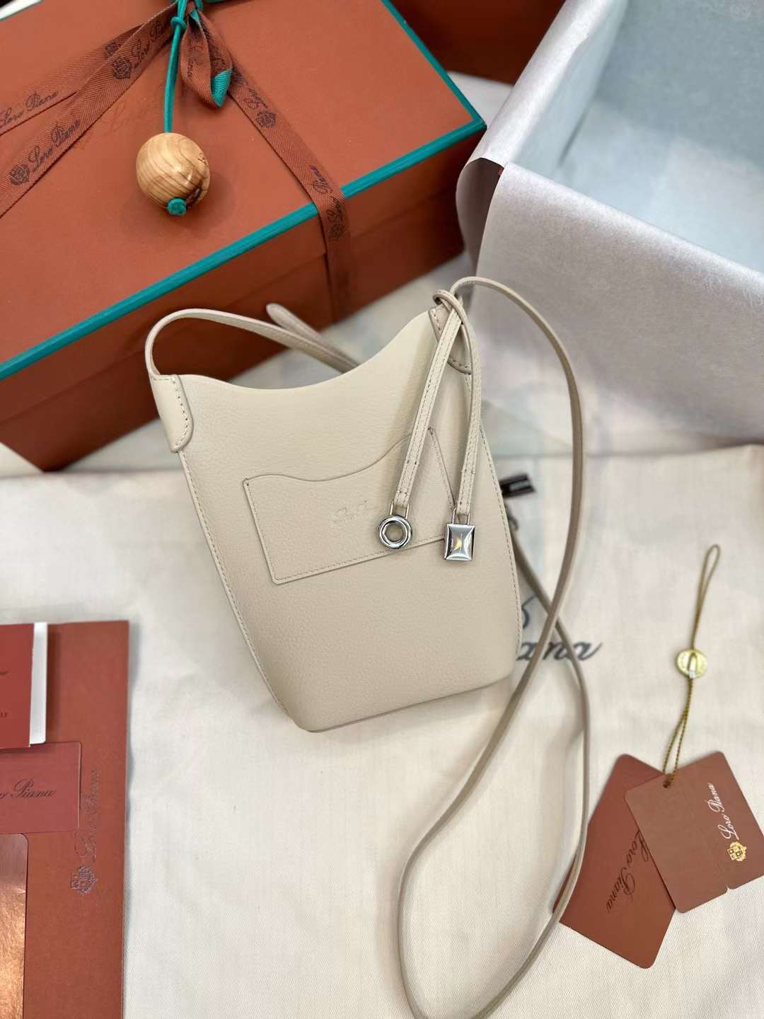 Loro Piana S mobile phone bag view 4