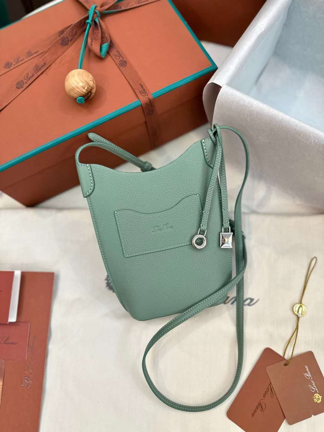 Loro Piana S mobile phone bag view 5