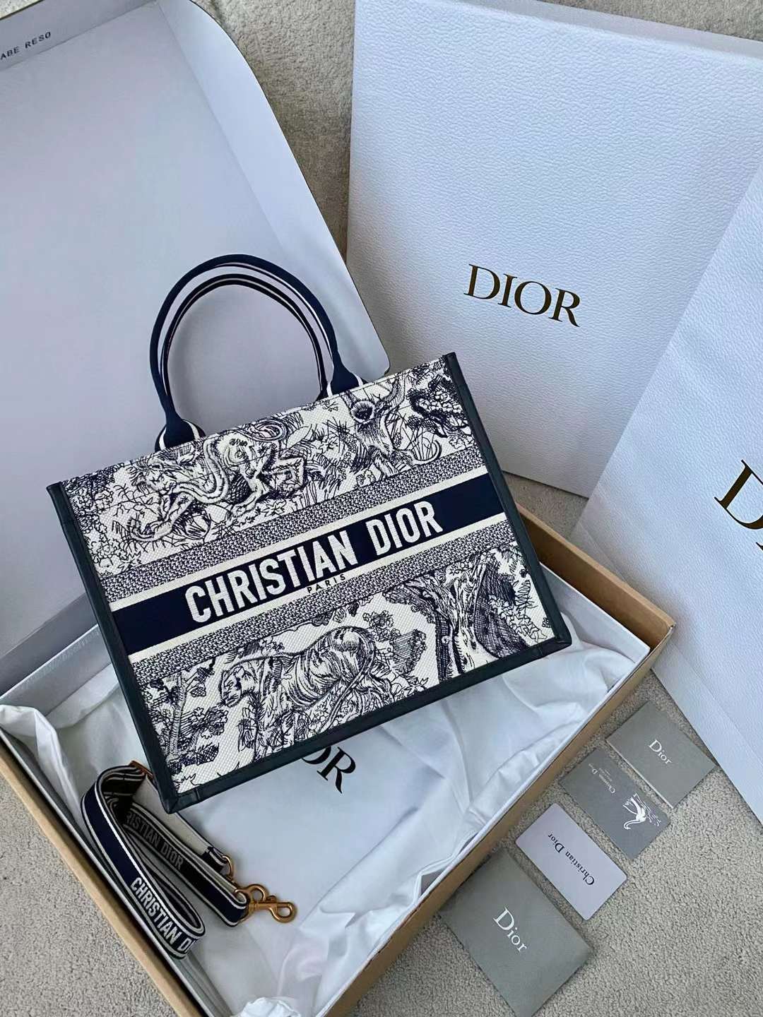 Dior Medium Book Tote view 1