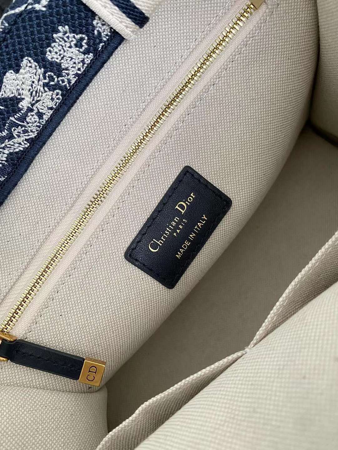 Dior Small Book Tote view 4