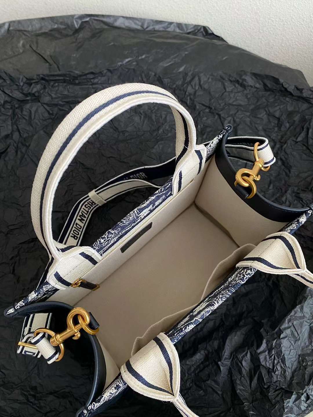 Dior Small Book Tote view 5