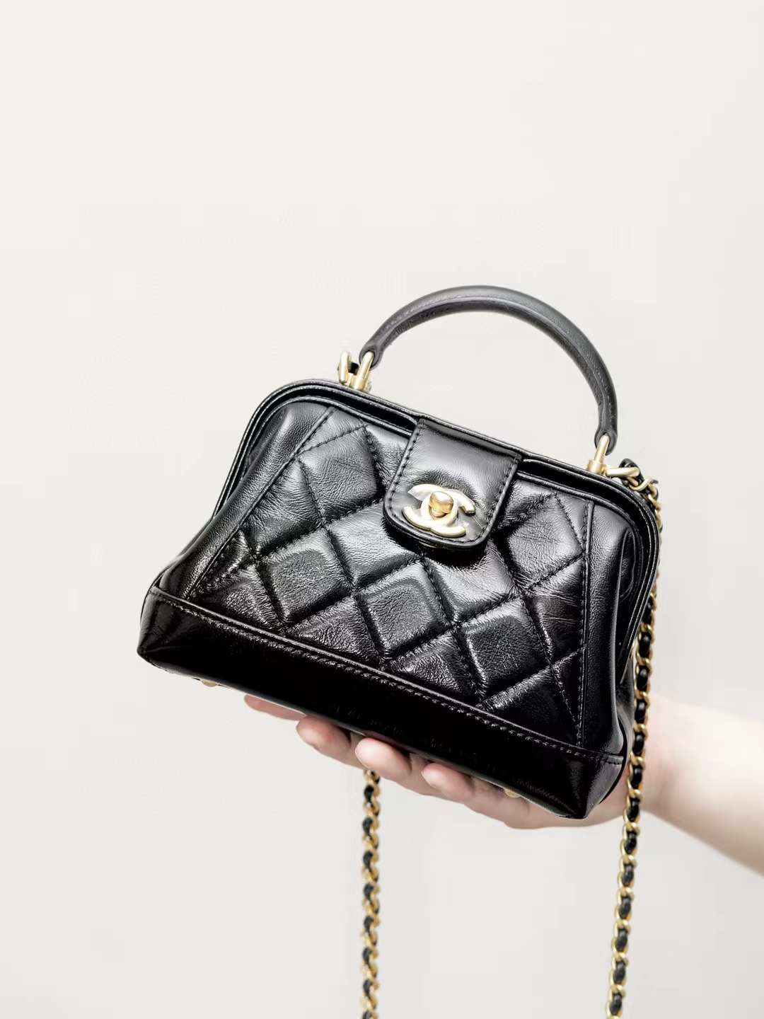 Chanel Small Bag With Top Handle view 1