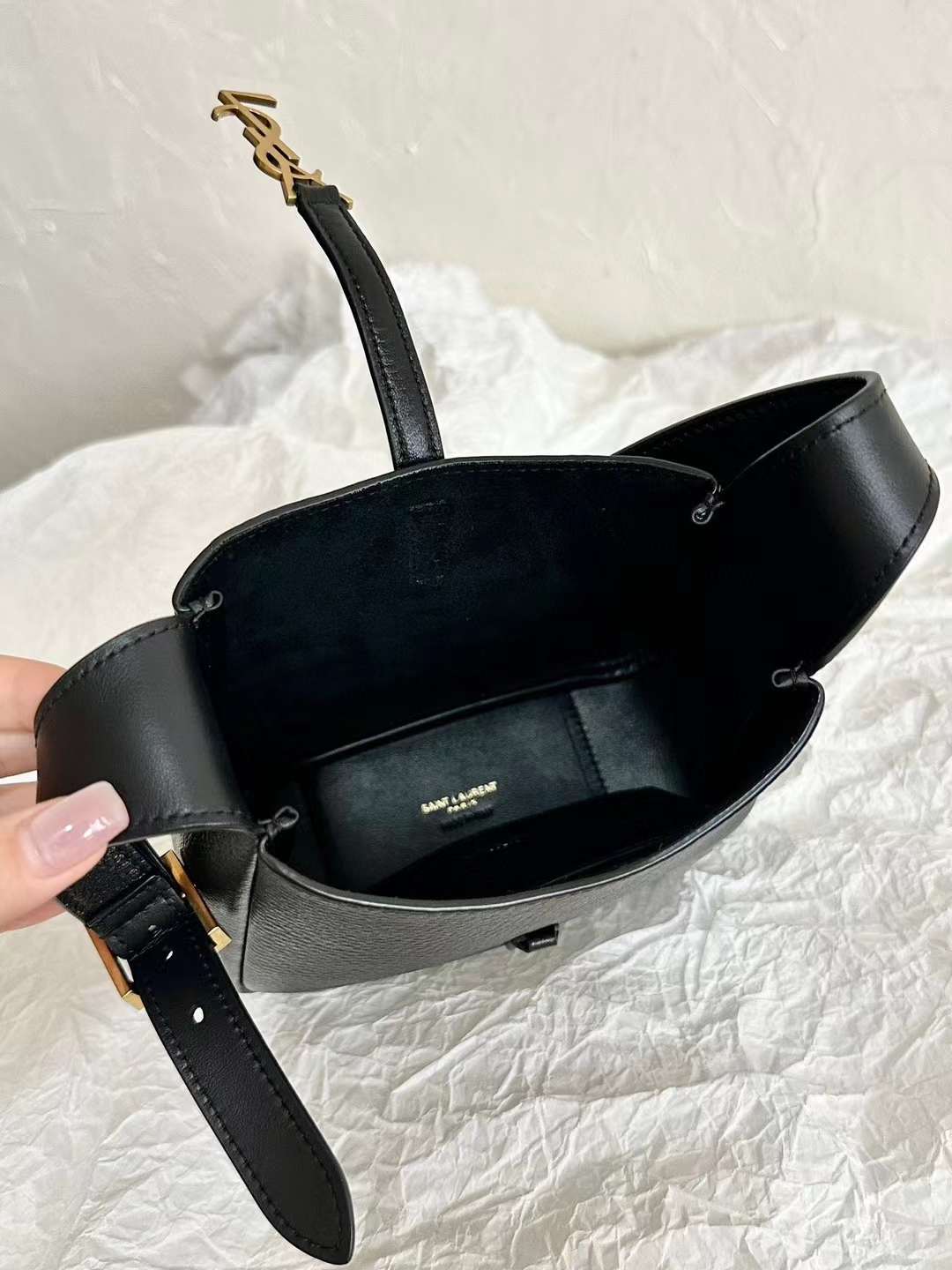 Saint Laurent Mini Hobo Bag view 8