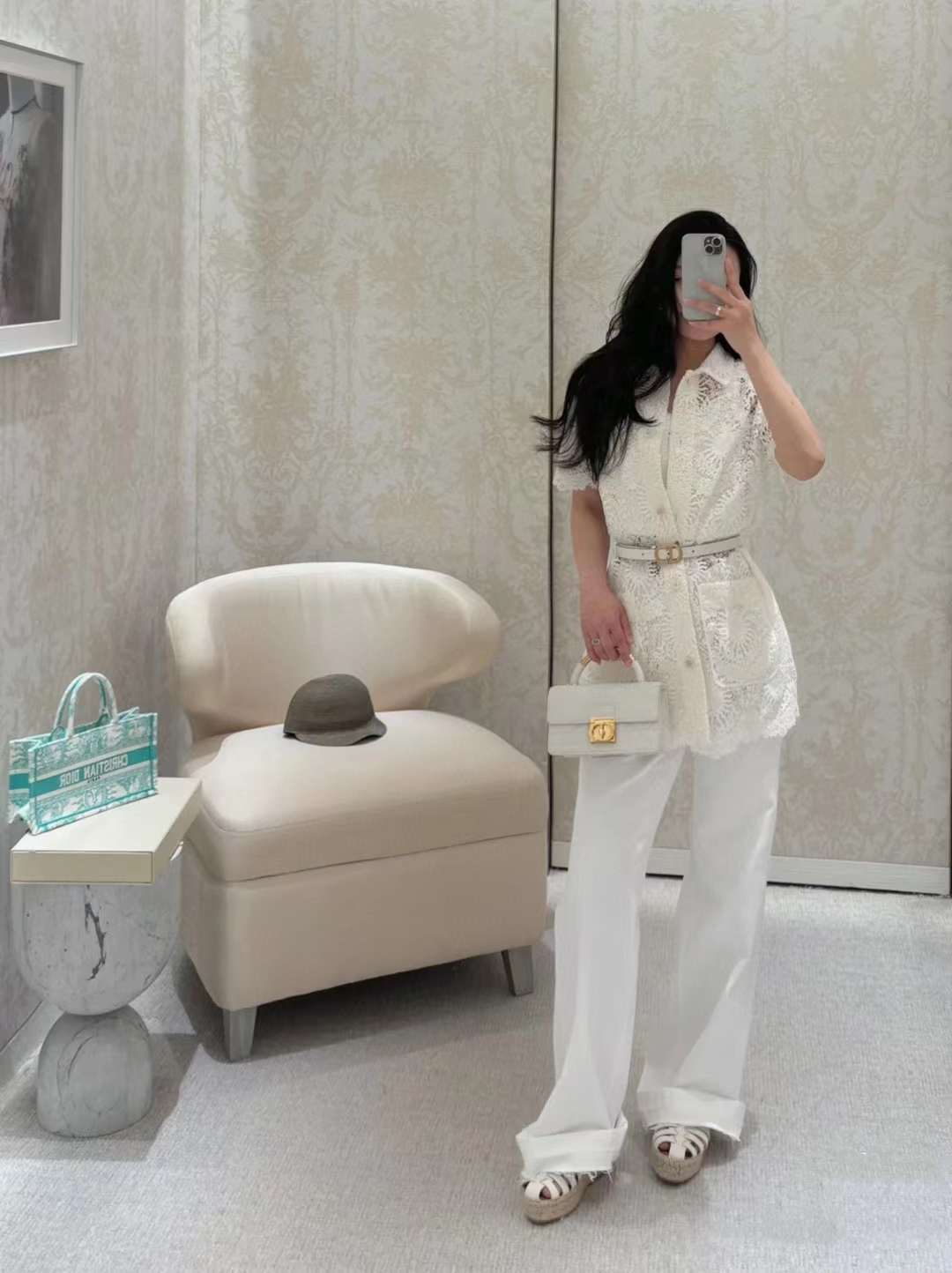 Dior Mini Ange Bag view 9