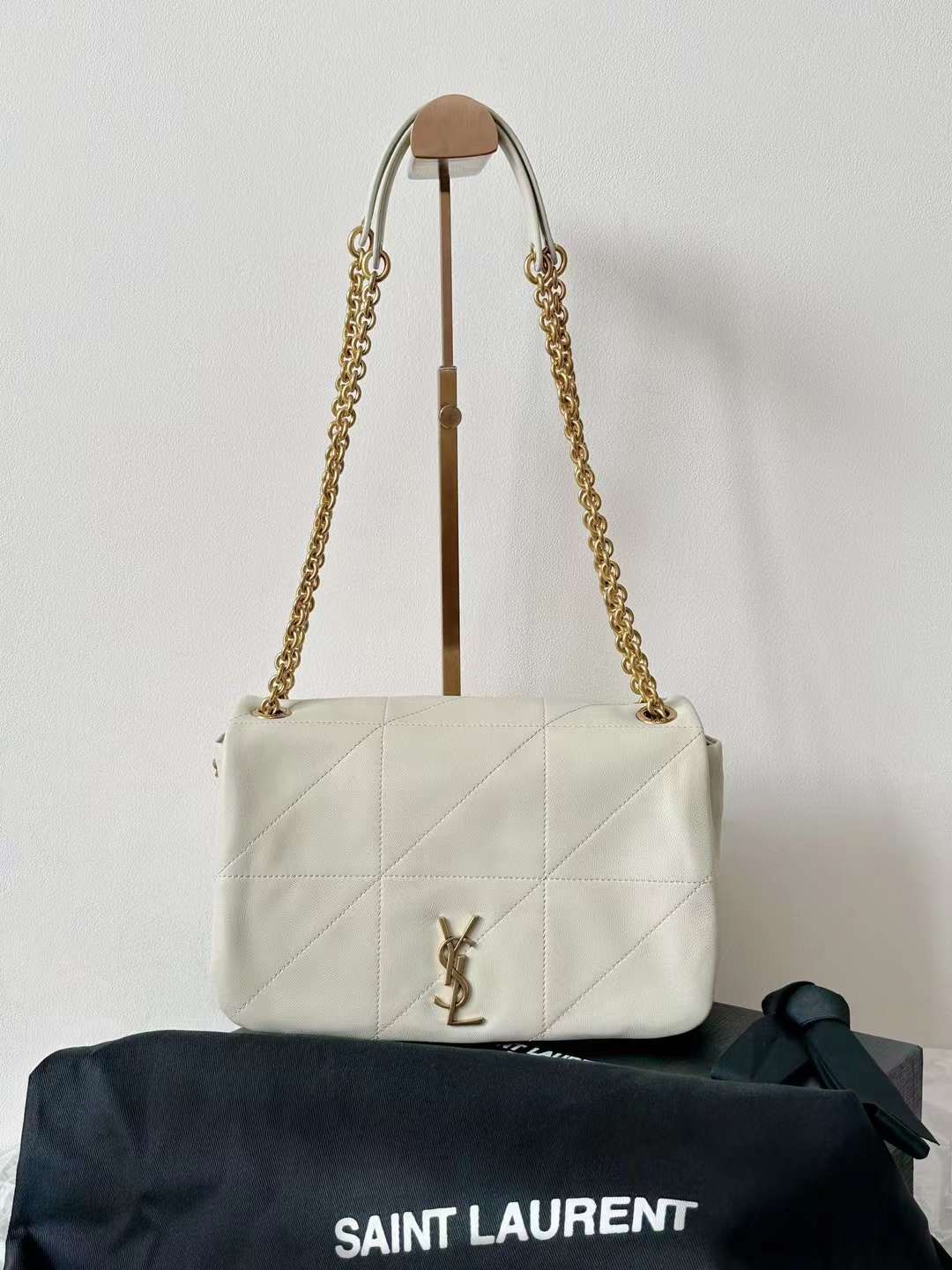 Saint Laurent Jamie 4.3 Small In Lambskin view 2